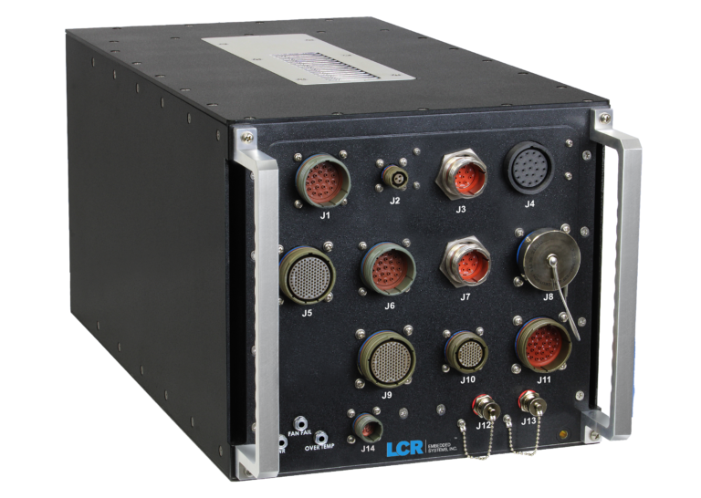 14 Slot VPX Conduction-Cooled System with Air Assist