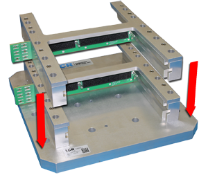 VPX Stackable Test Fixture for Testing, Development, and Validation