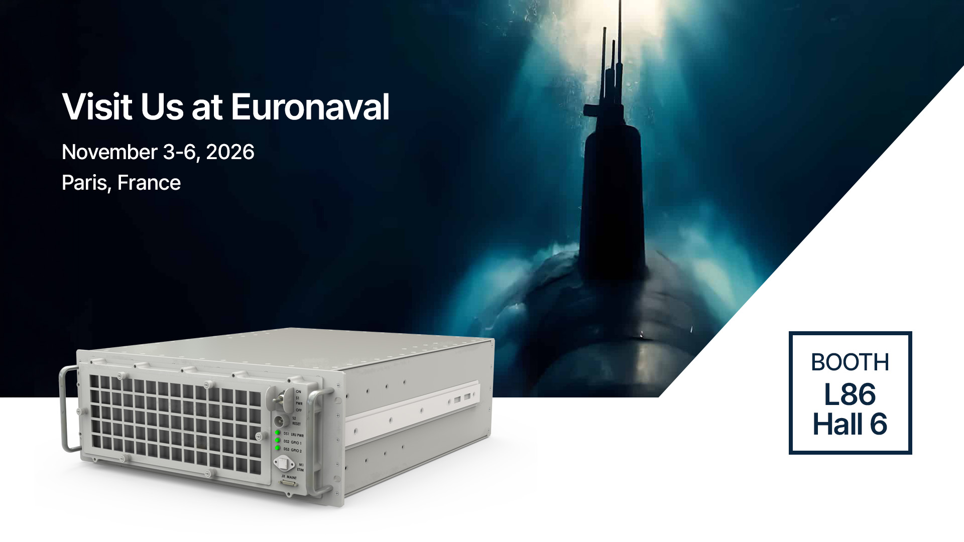 LCR Embedded Systems at EURONAVAL 2026