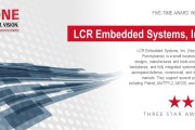 LCR Embedded Systems Honored with Three-Star Supplier Award from Raytheon IDS