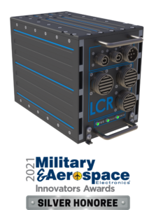 LCR AoC3U-410 4 slot chassis Military & Aerospace Electronics Innovators Award Silver Honoree 2021