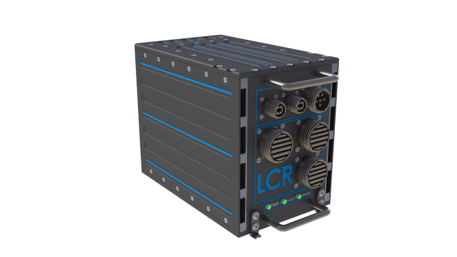 LCR AoC3U-410 air over conduction cooled VPX chassis