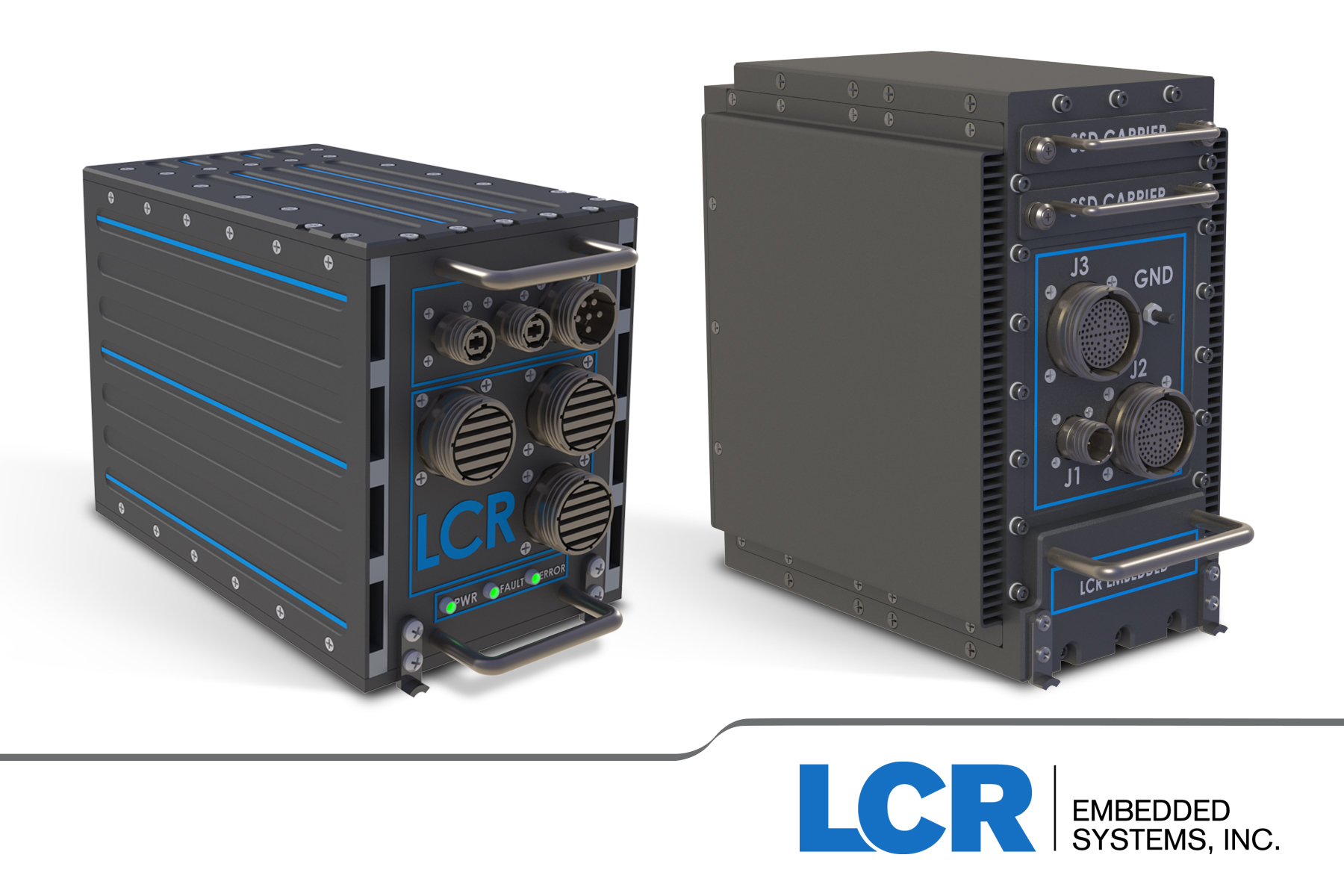 LCR AoC3U-400 series of ATR chassis for SOSA Aligned and VPX Module Payloads