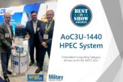 LCR Embedded Systems AoC3U-1440 HPEC system wins Best in Show award at AFCEA WEST 2022